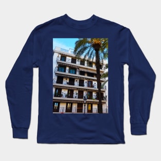 Spanish Style Facade Long Sleeve T-Shirt